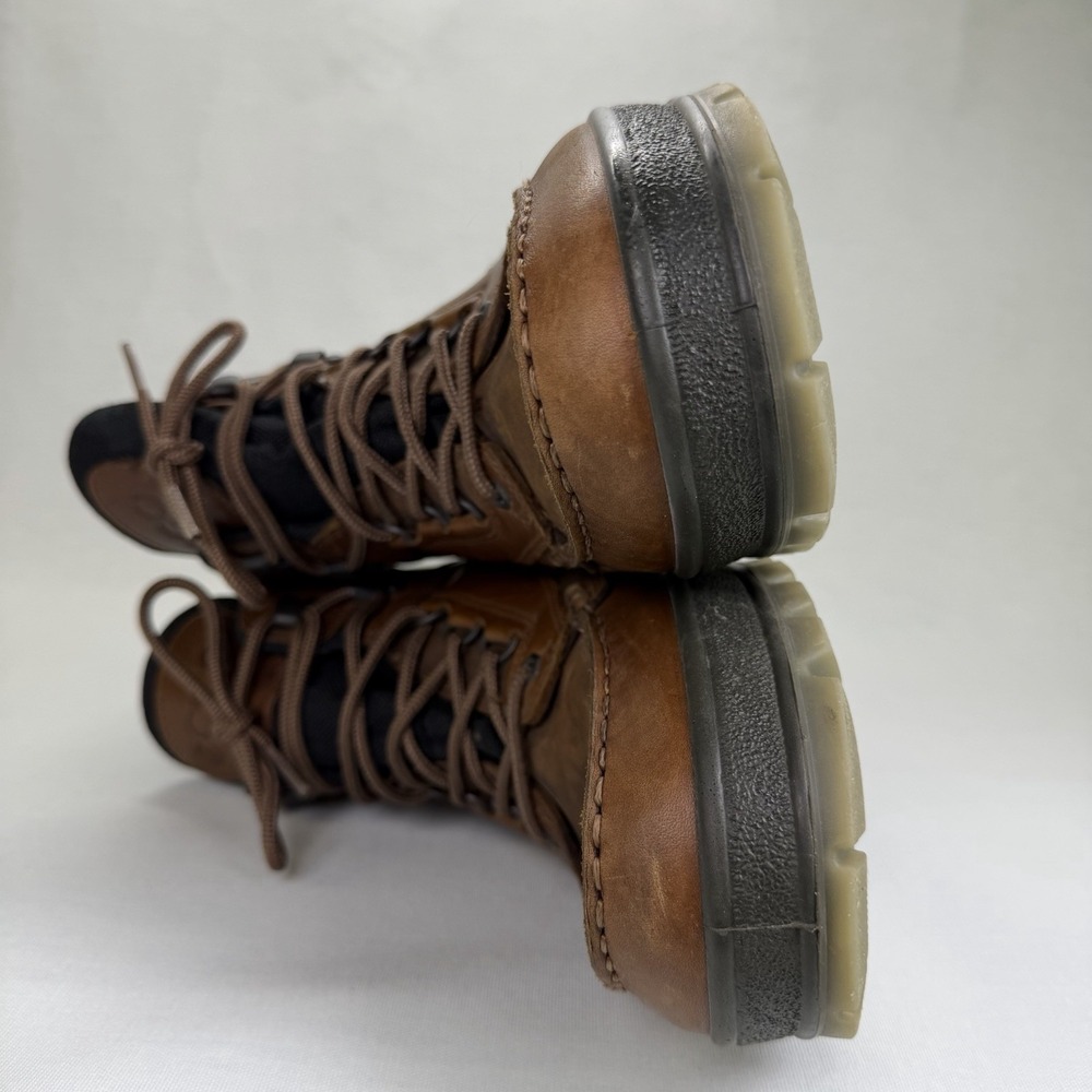 ECCO Track 25 Gore-Tex Waterproof Mid Boots Brown Leather Men's US 13   EU 47 - Picture 13 of 13